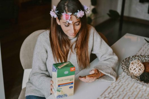 Gel all’aloe vera e succo di aloe pura di Esi per prendermi cura dei capelli