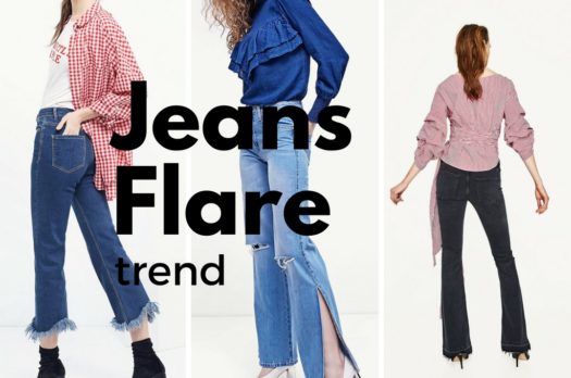 Il ritorno dei Jeans flare, svasati o a zampa. Ecco come abbinarli