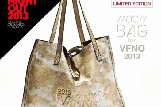 Una borsa “spaziale” Braccialini in occasione della Vogue fashion’s night out