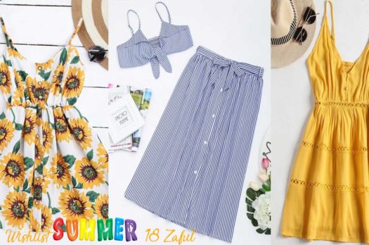 La mia wishlist moda primavera estate di Zaful. I miei capi preferiti